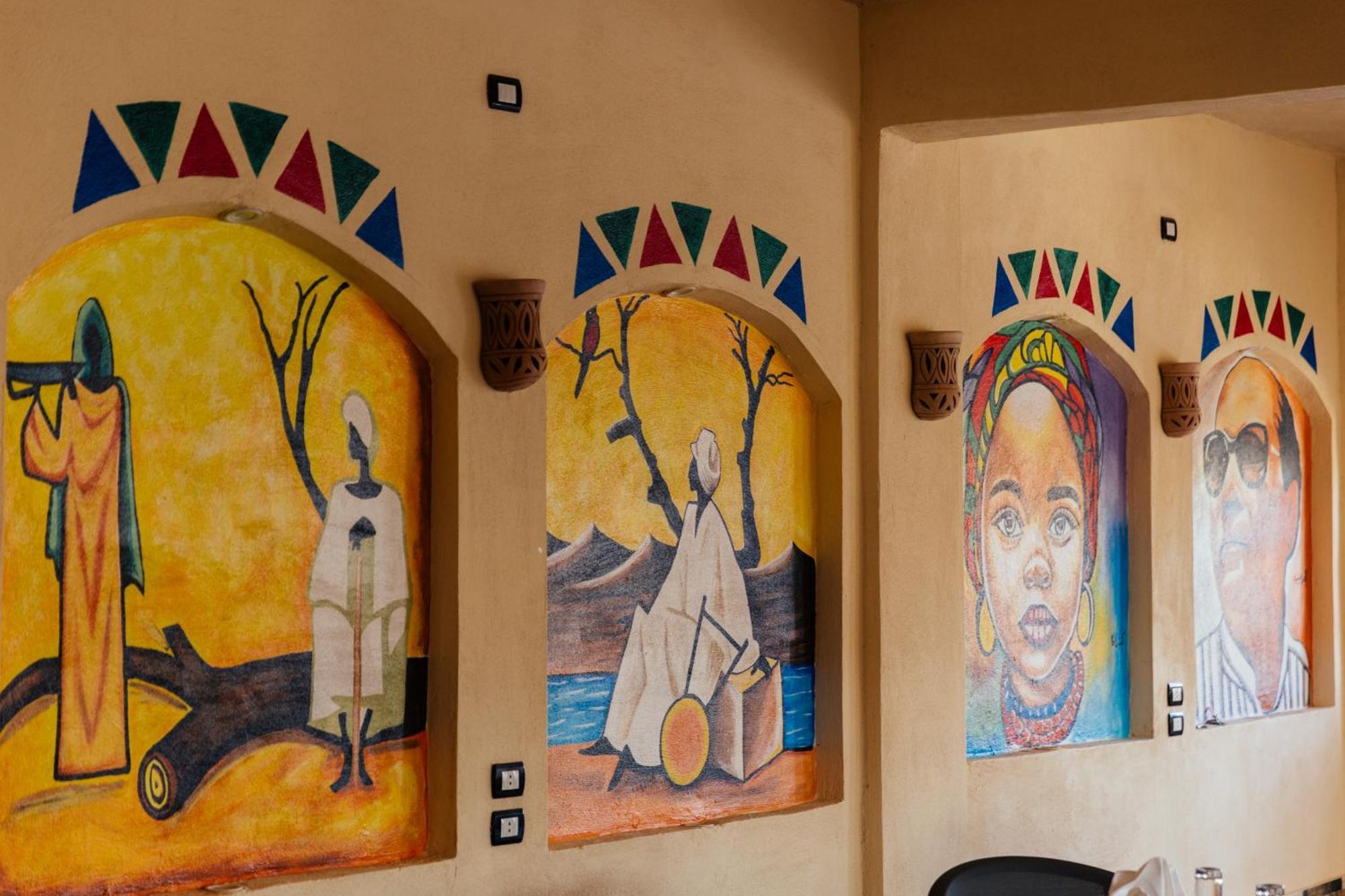 Achertod Nubian House Aswan Exteriör bild