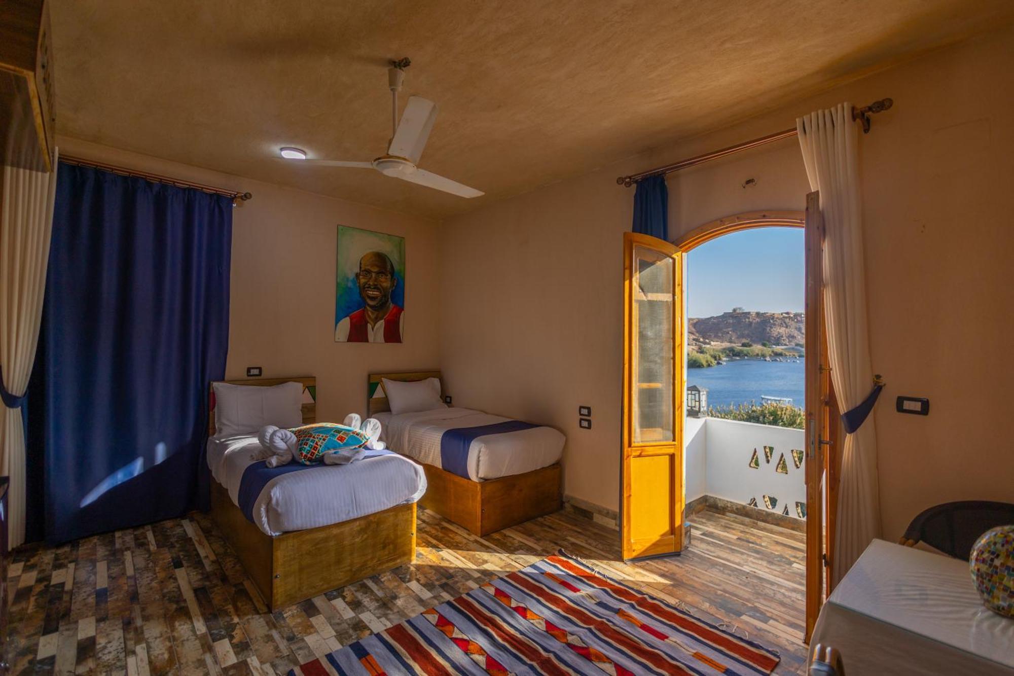 Achertod Nubian House Aswan Exteriör bild